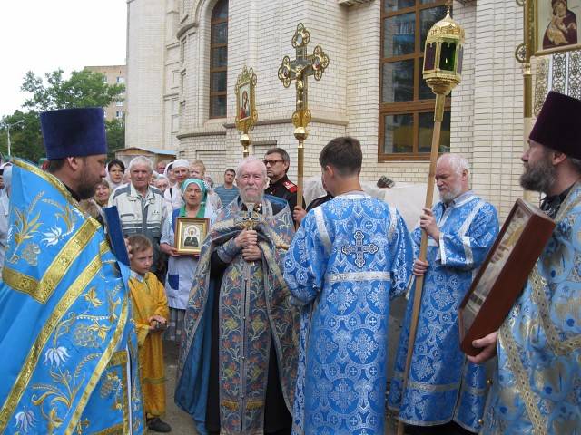 В городе Раменское в Казанском храме прошел крестный ход