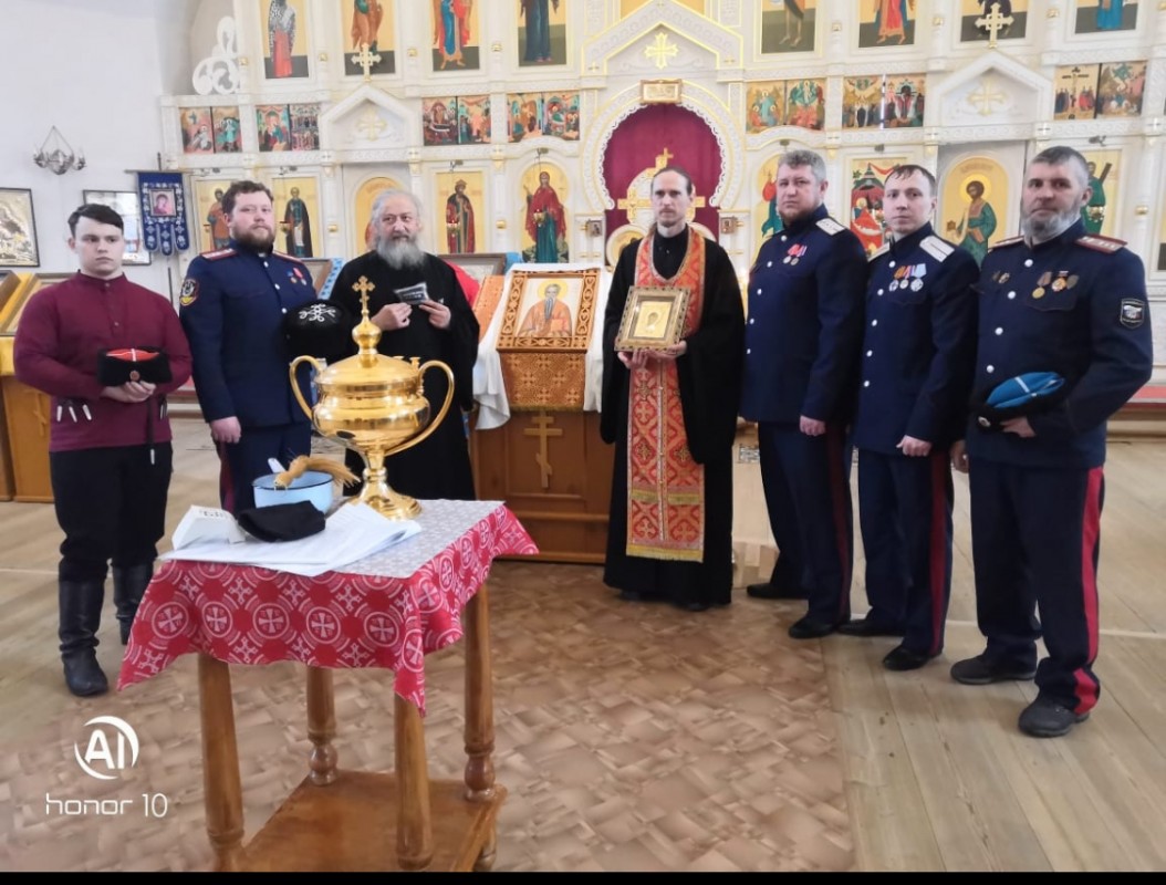 Владимирский отдел ВБКВ встретил Святые Мощи священномученика Харалампия. 23 февраля